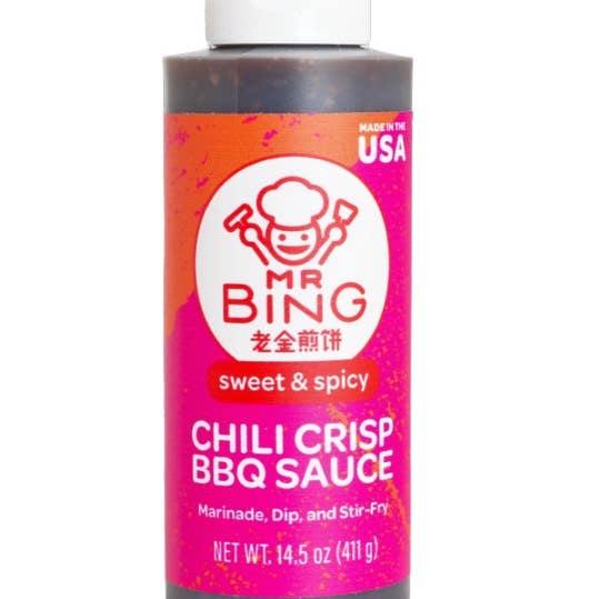 Mr Bing Sweet and Spicy BBQ Sauce 14.5oz  for wholesale by MR BING FOODS