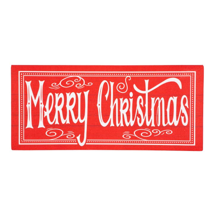 Evergreen Enterprises - Wholesale Door Mat - Quaint Merry Christmas Sassafras Switch Mat1