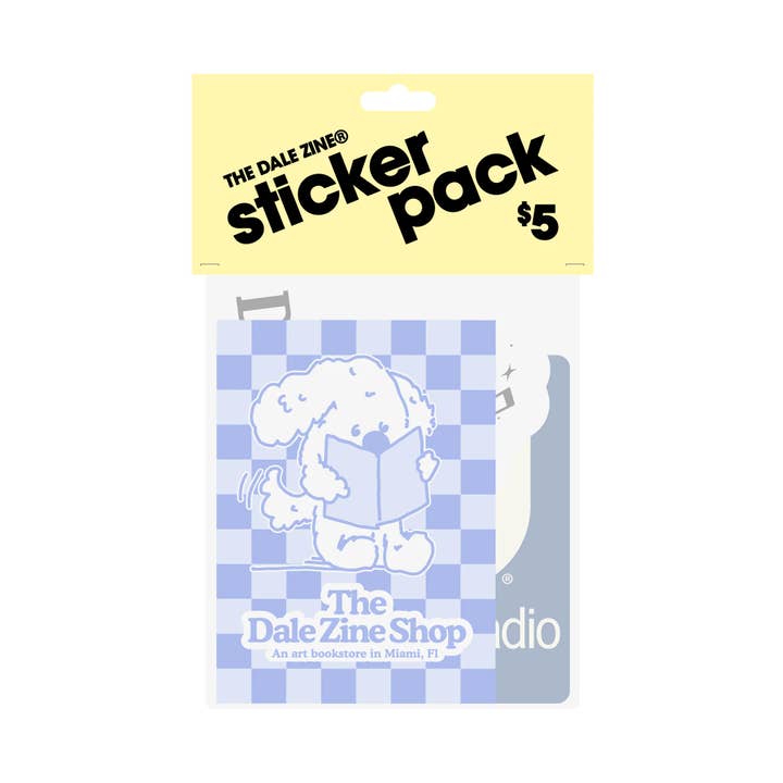 The Dále Zine Sticker Pack for wholesale by Dale Zine