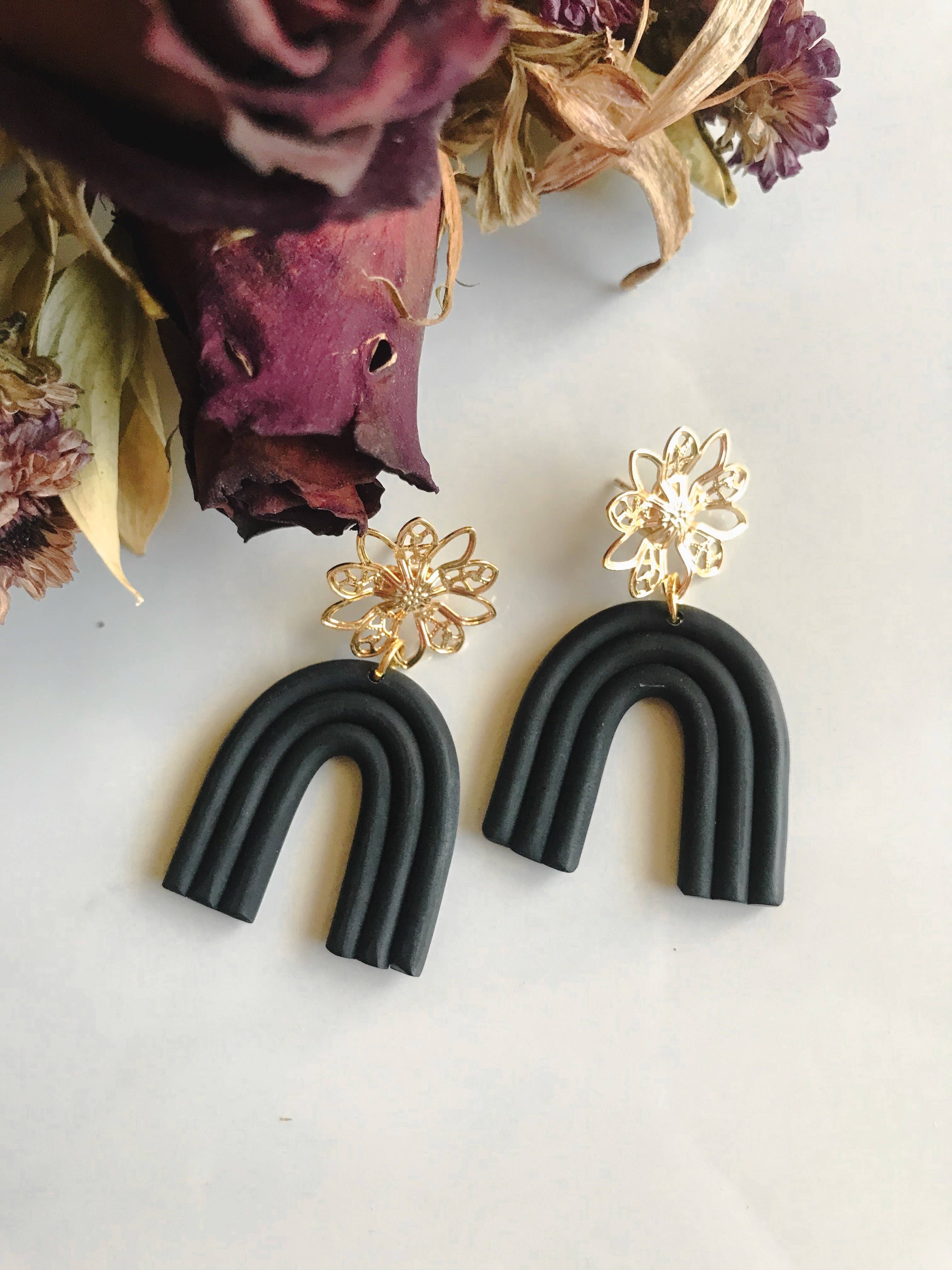 Agape Clay Jewelry – Brincos de argola por atacado – Cambria1