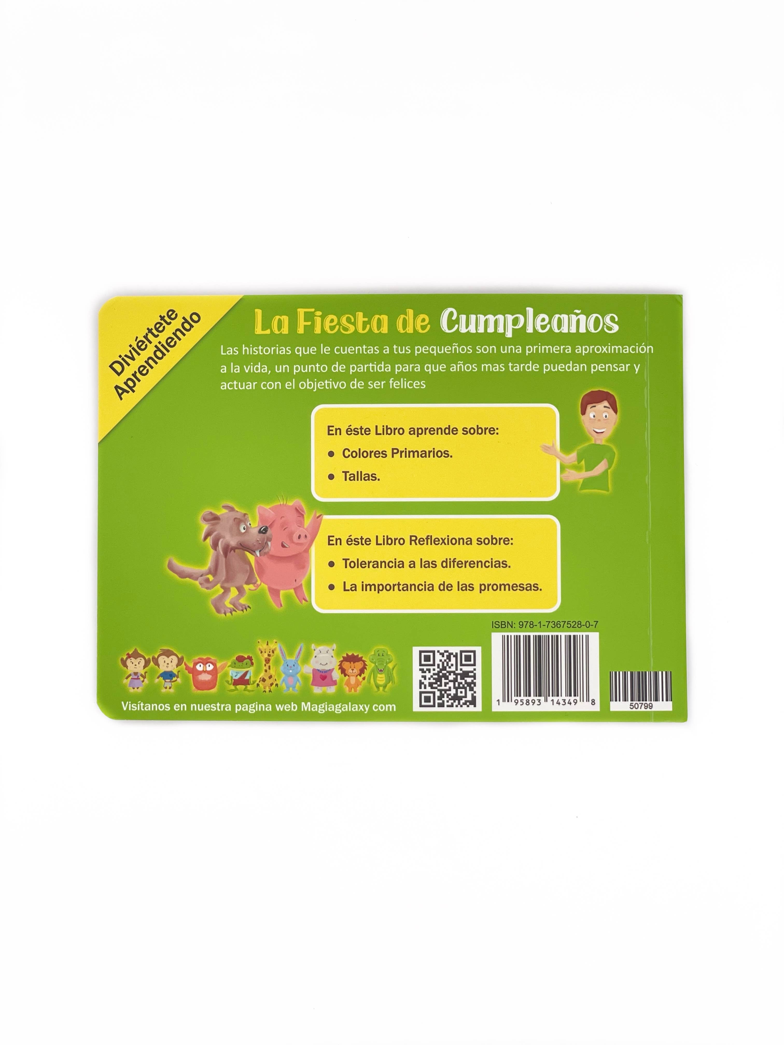 Magia Galaxy - Wholesale Preschool Book (3-5) - Book The Birthday Party / Libro La Fiesta de Cumpleaños4