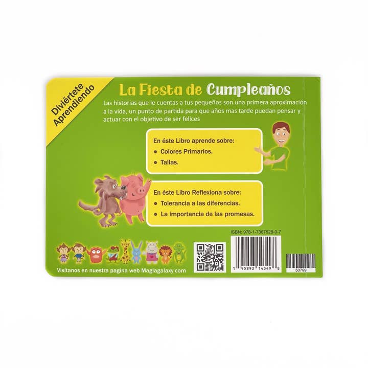 Magia Galaxy - Wholesale Preschool Book (3-5) - Book The Birthday Party / Libro La Fiesta de Cumpleaños4