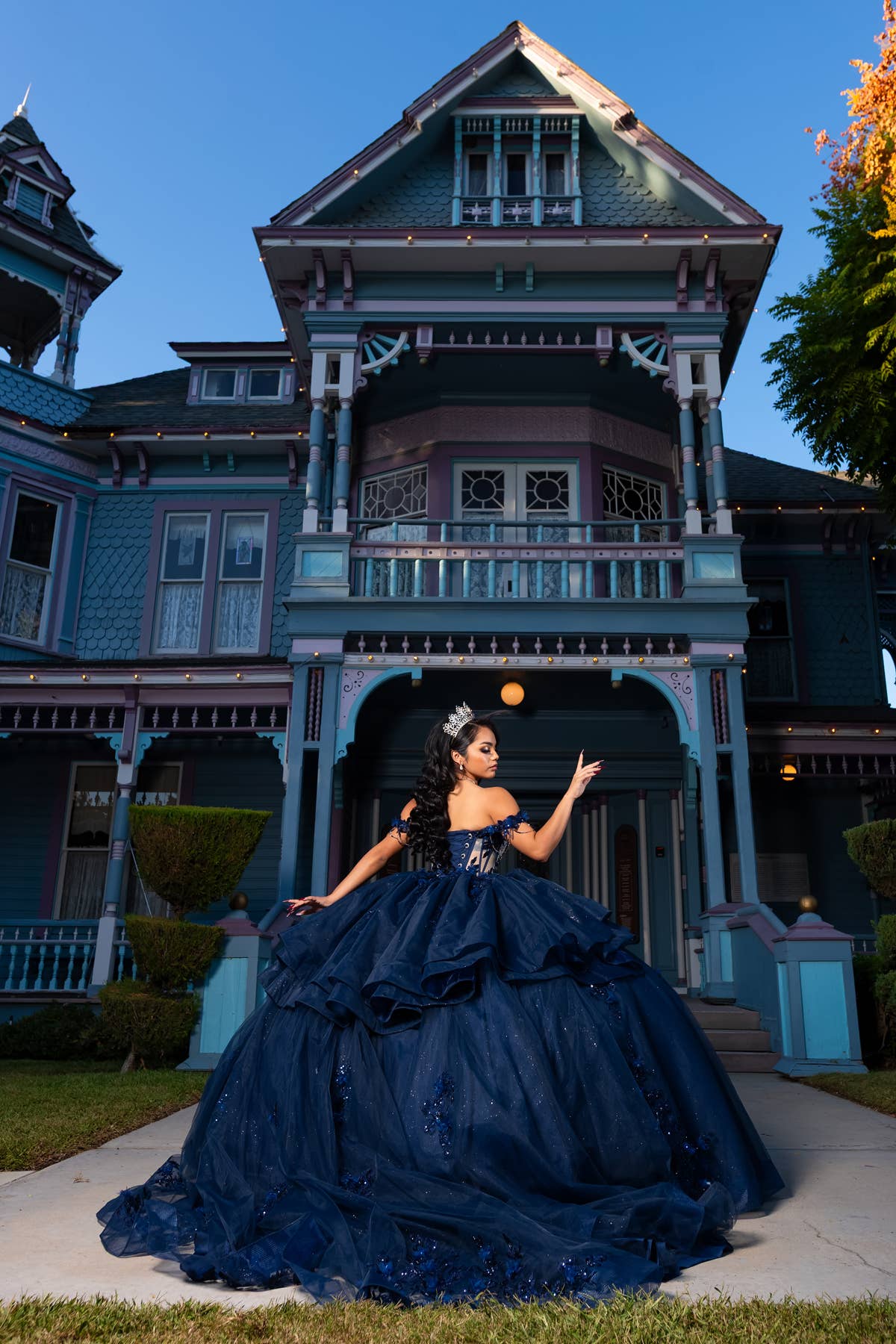 Chicas - Wholesale Formele jurk - Dames - Schouderloze quinceañera-jurk met korset CHF31329