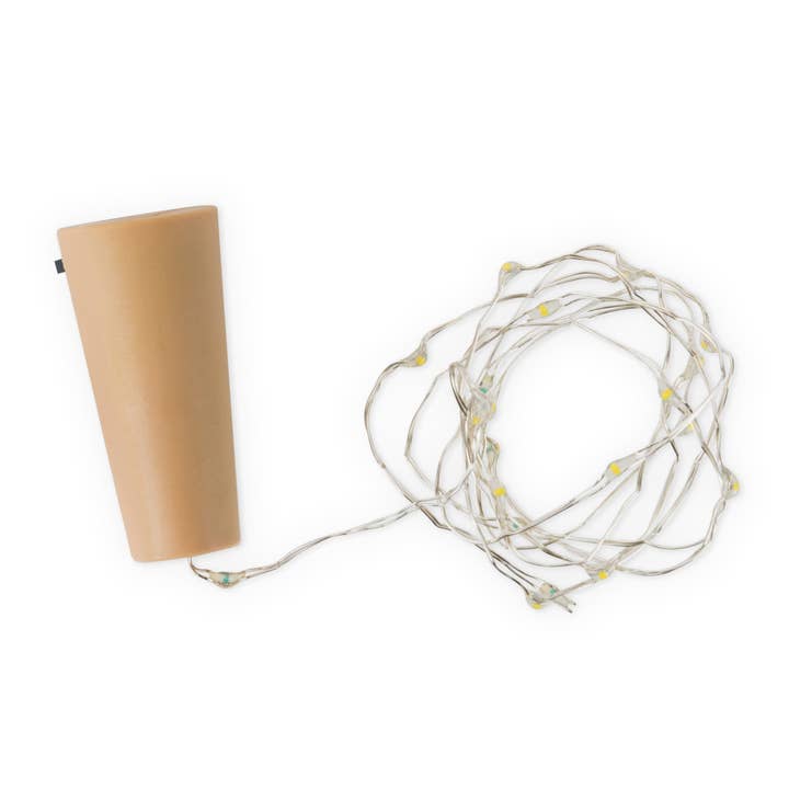 LED Warm White Wine Bottle String Lights with Cork Set of 2 for wholesale by TRUE