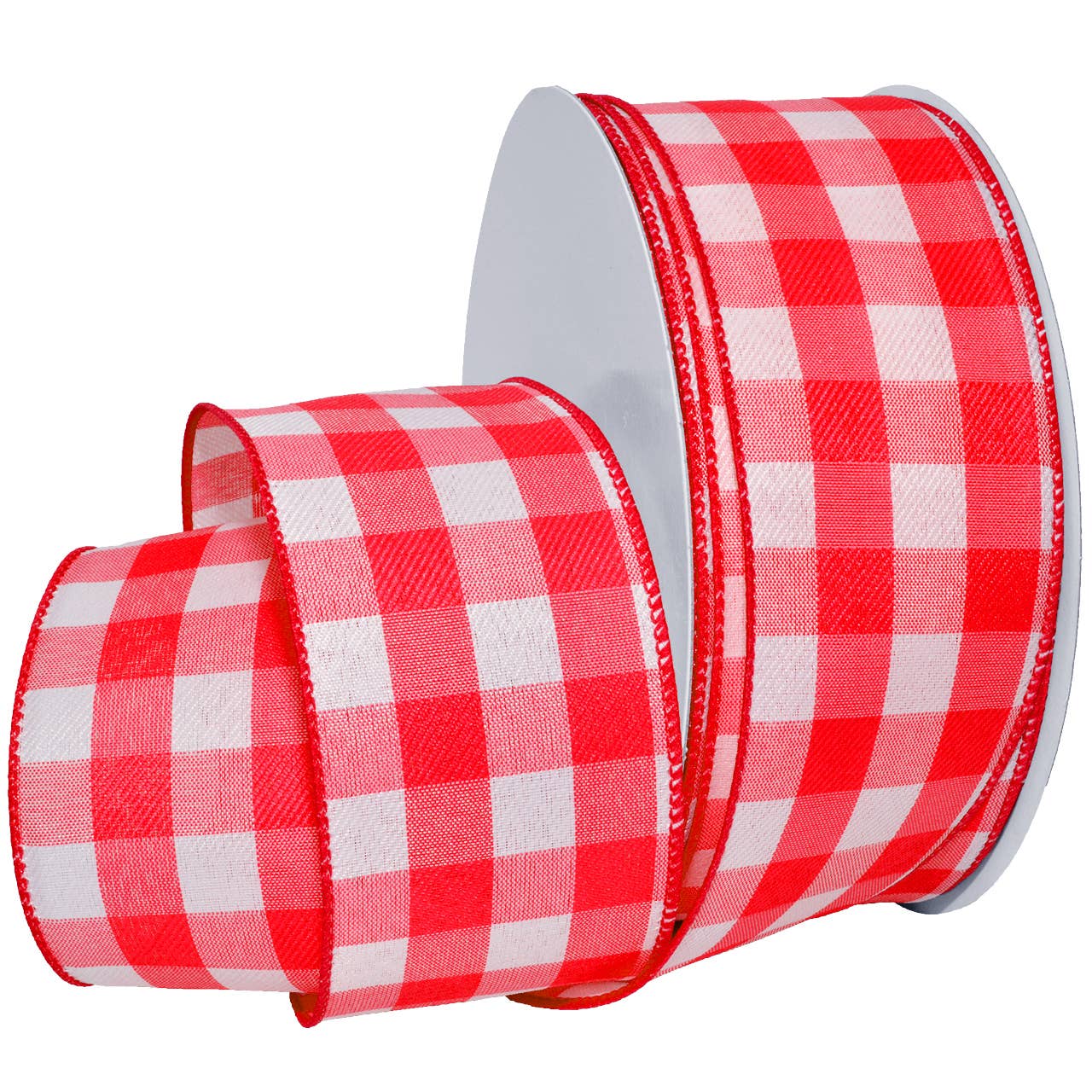 Morex Ribbon - Wholesale Ribbon - Gift Wrapping - #7382 Gingham Style (wired) Plaid18