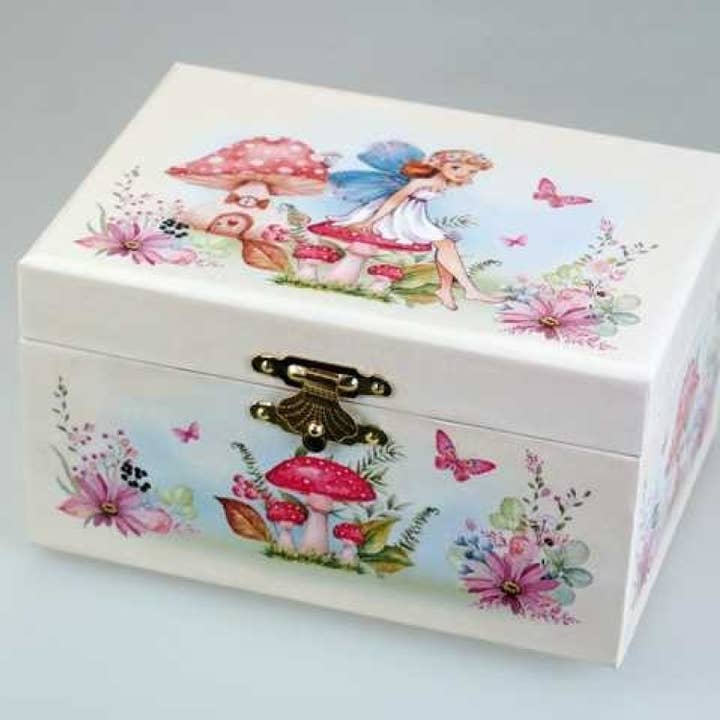 Musicbox world - Wholesale Music Box - Kids & Baby - Music box - mushroom fairy storage box0