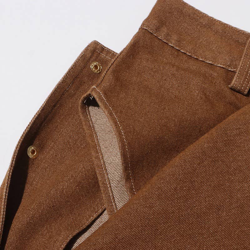 Cor como imagens Conjunto Retrô Desgastado Feminino com Jaqueta Curta com Amarração e Calça Reta para venda a revendedores na Faire21