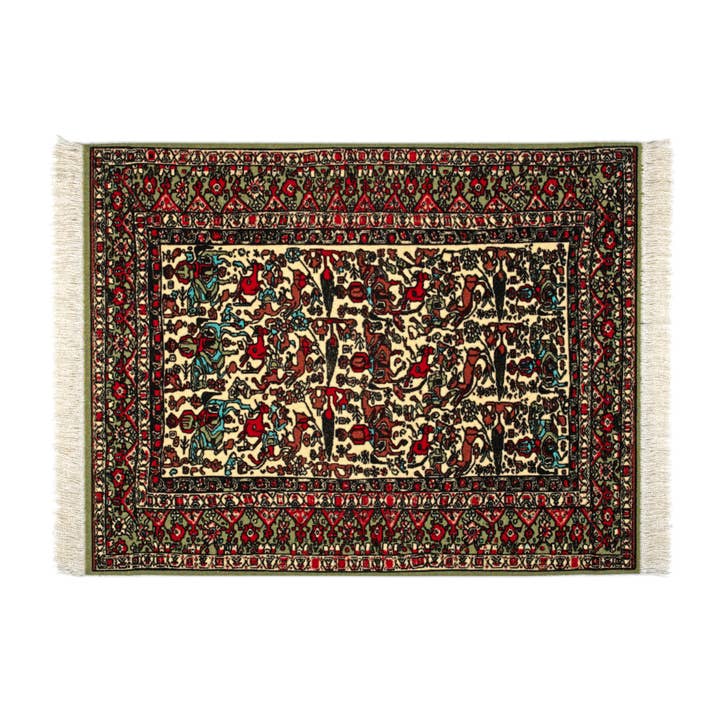 Mouse Rug – wholesale Musmatta – Jade Fars Pictorial MouseRug