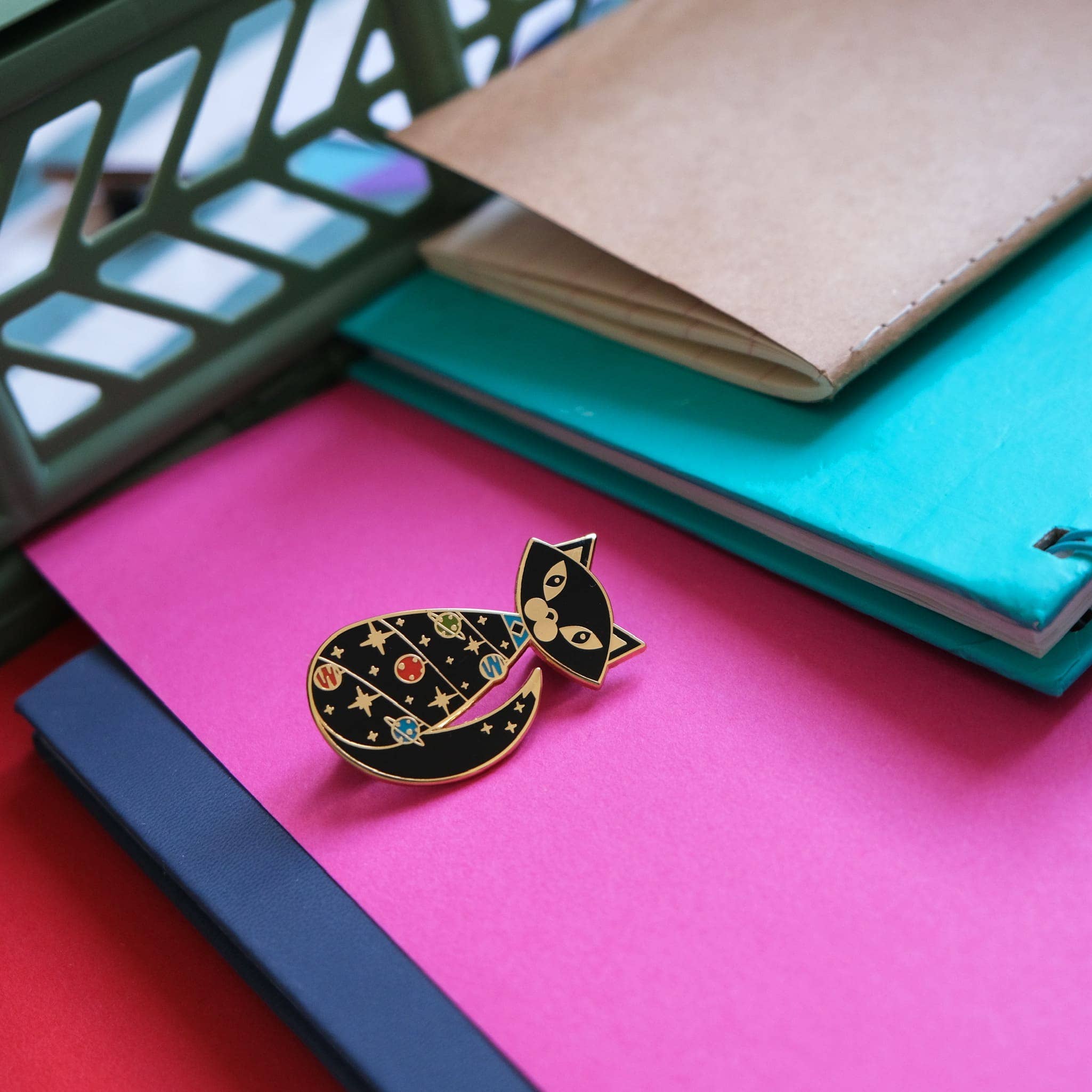 Hey There Munchquin - Vente Épinglettes/boutons - Broche en émail dur Atomic (Christmas) Kitten3