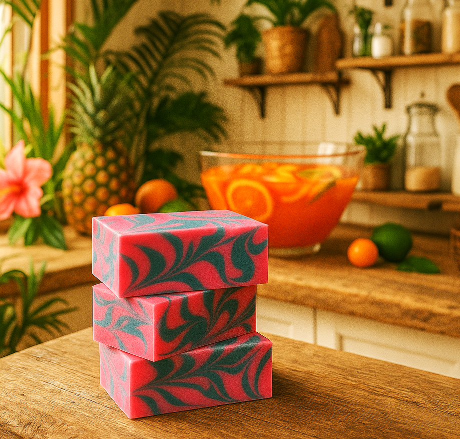 DeShawn Marie Soap Boutique - Wholesale Bar Soap - Aloha Punch Bar Soap4