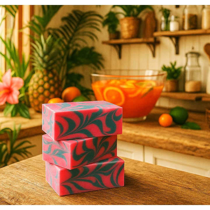 DeShawn Marie Soap Boutique - Wholesale Bar Soap - Aloha Punch Bar Soap4