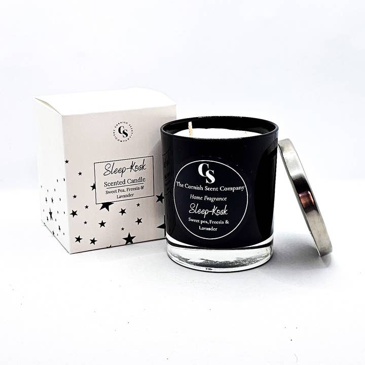 Premium double wick candle sleep for wholesale by The Cornish Scent Company