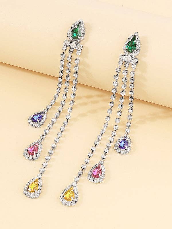 UZ Wholesale Store - Vente Boucles d'oreilles pendantes - Boucles d’oreilles pendantes à pompons1