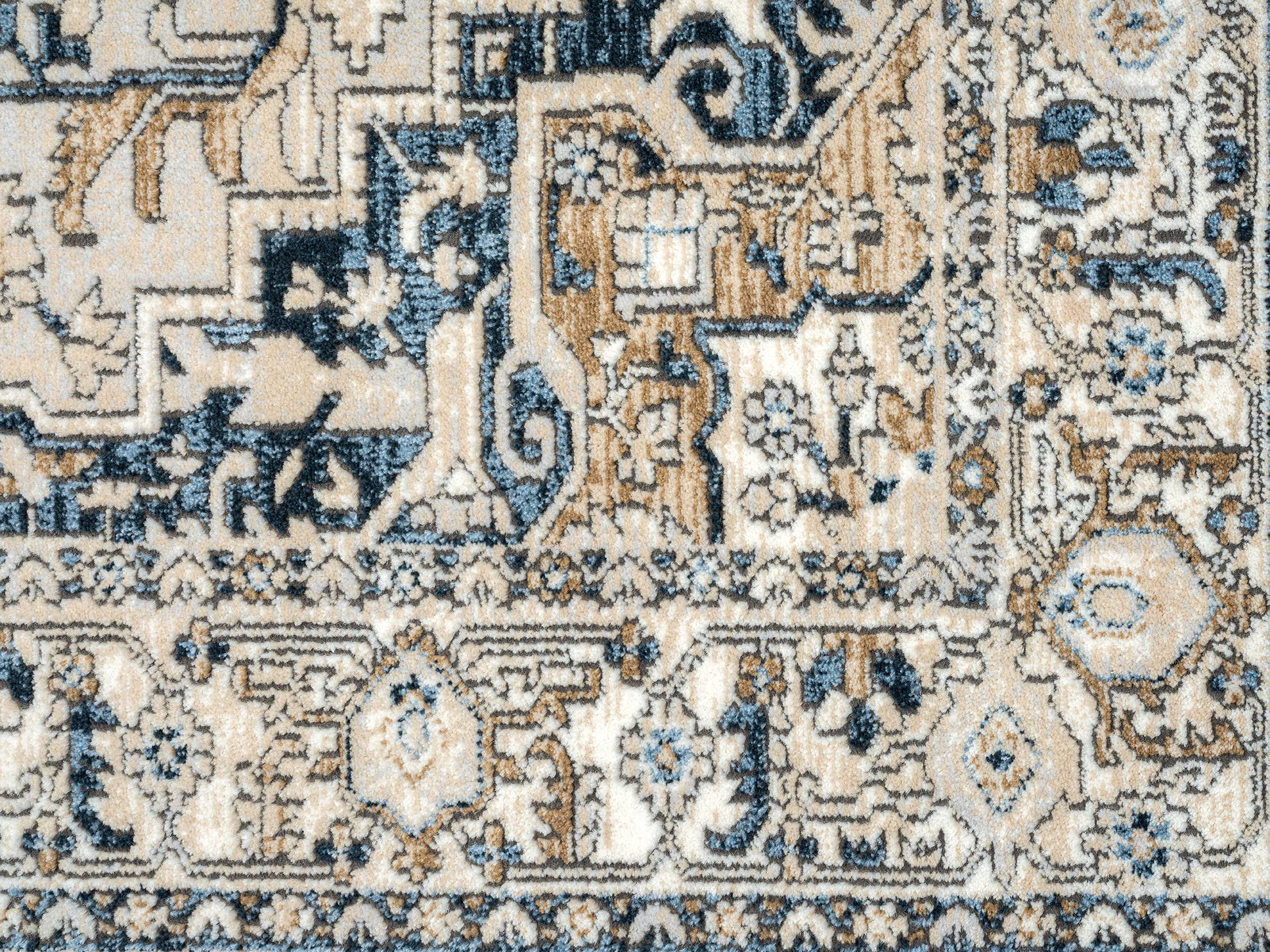 Abani Rugs - Wholesale Vloerkleed - Abani Savoy Vintage Blauw Groen Vloerkleed6
