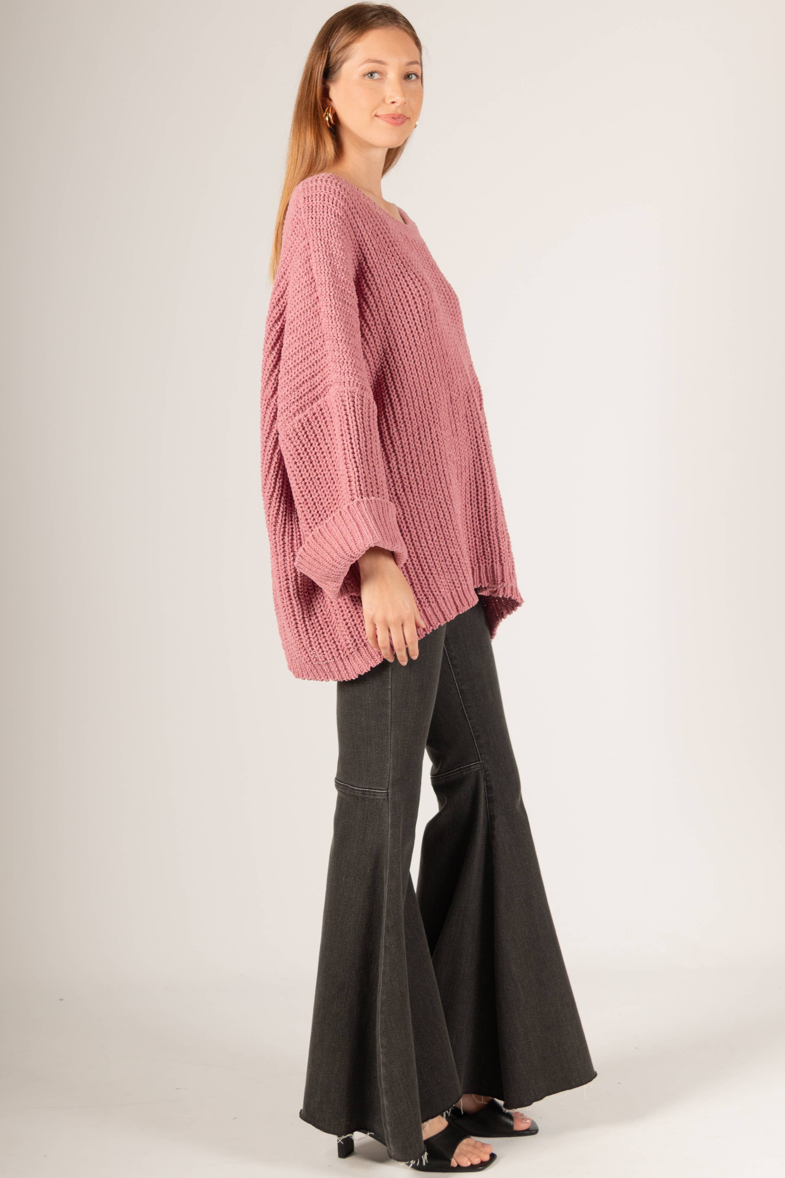 Before You Collection - Vente Pull tunique – femme - Pull oversize en chenille27