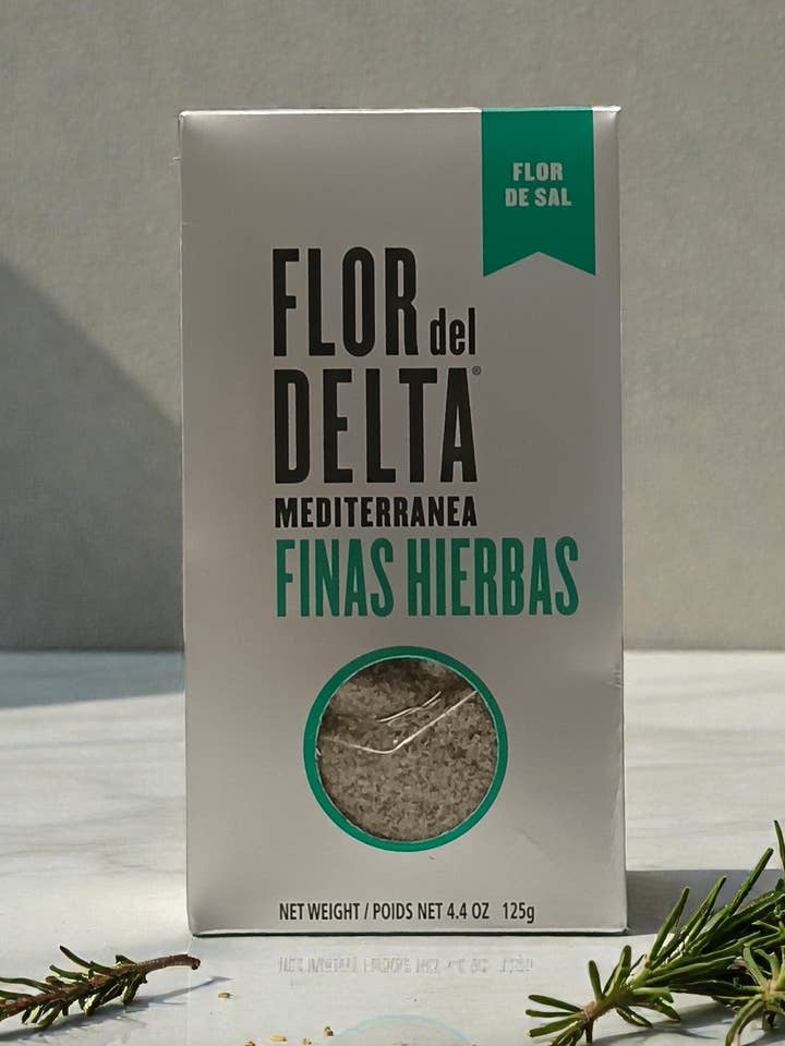 Flor del Delta Salt with Fine Herbs for wholesale by BioSales