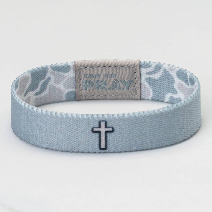 Versible - Wholesale Wristband - Tap To Pray® Wristband – River Rock Camo - Aspen3