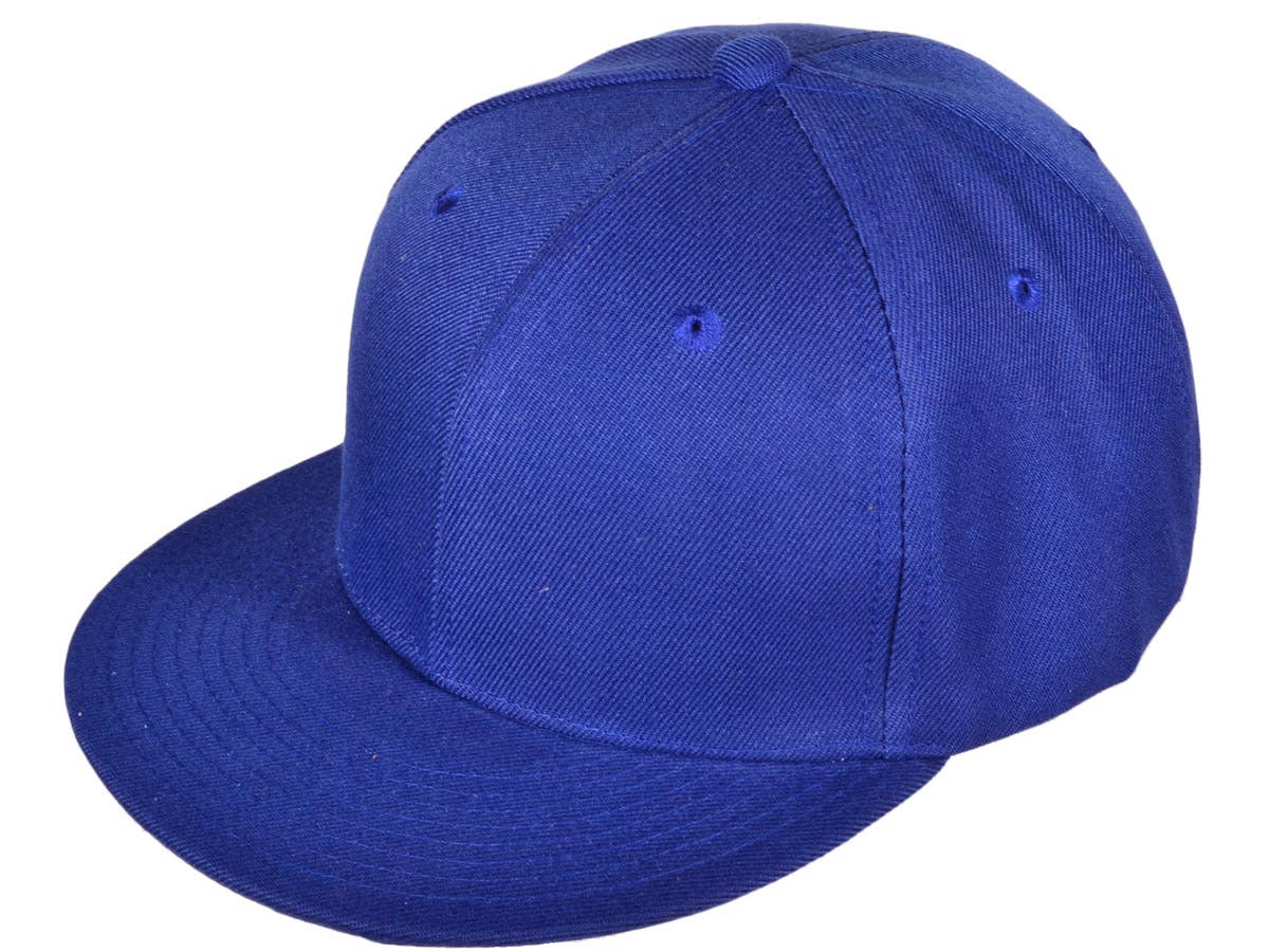 Buck Wholesale - Vente Casquette à visière plate – unisexe - Casquettes snapback unies à visière plate style vintage2