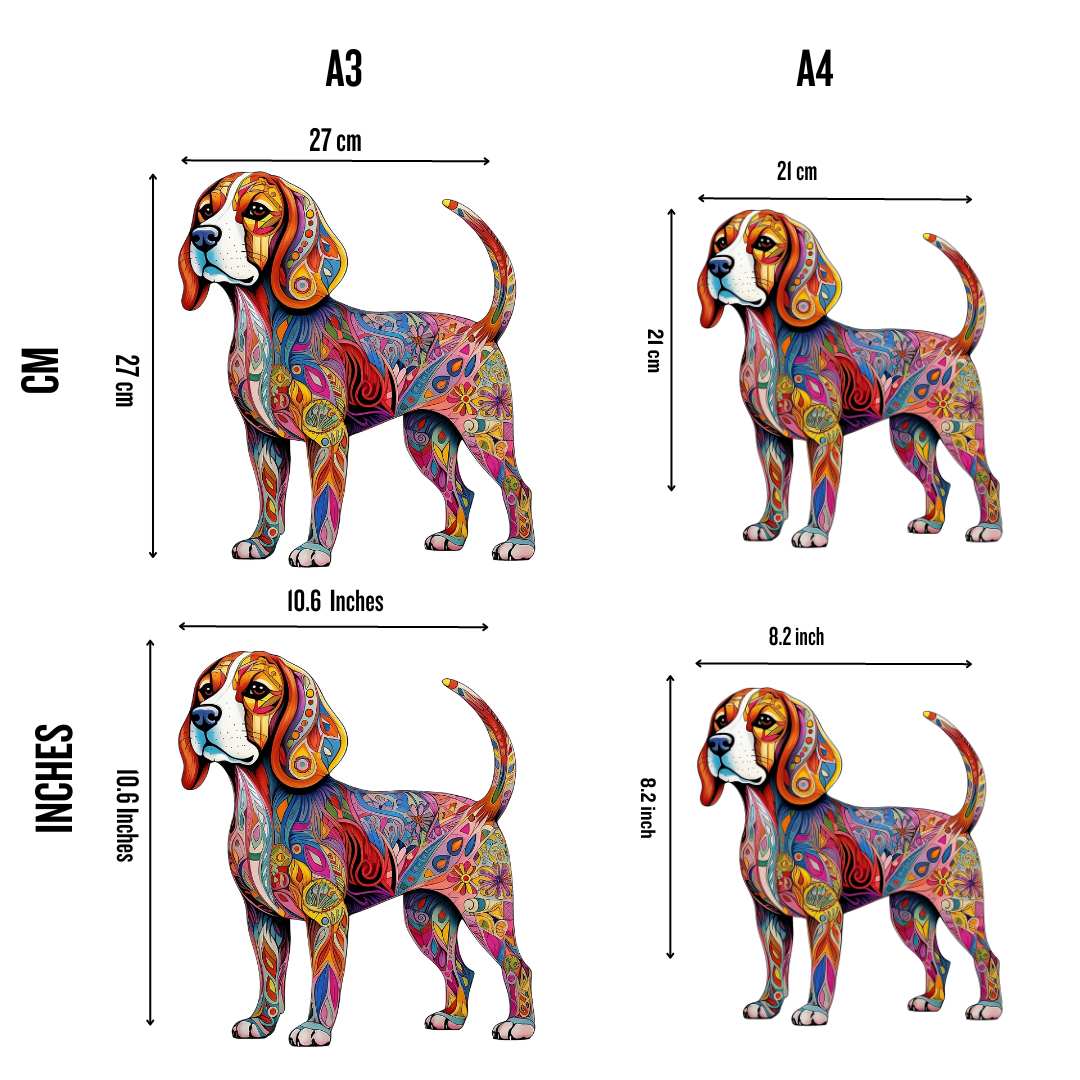 Crafthub - Wholesale Puzzle - Adult - Beagle Dog - Jigsaw Puzzle1