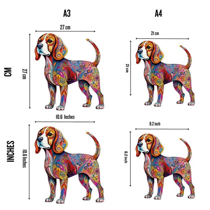 Crafthub - Wholesale Puzzle - Adult - Beagle Dog - Jigsaw Puzzle1
