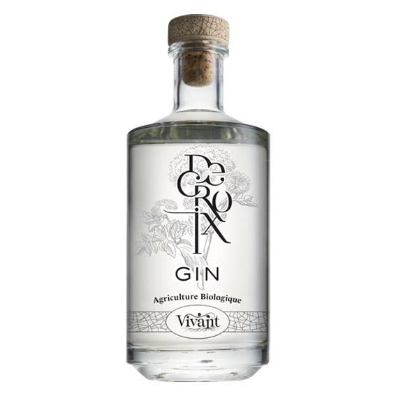 Alcools Vivant - Vendita all'ingrosso Gin - Gin francese Decroix - Agricoltura biologica - 45% vol.2