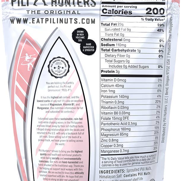 Pili Hunters - Wholesale Nuts - Pili Hunters Pink Himalayan Salt Pili Nuts (5oz)1