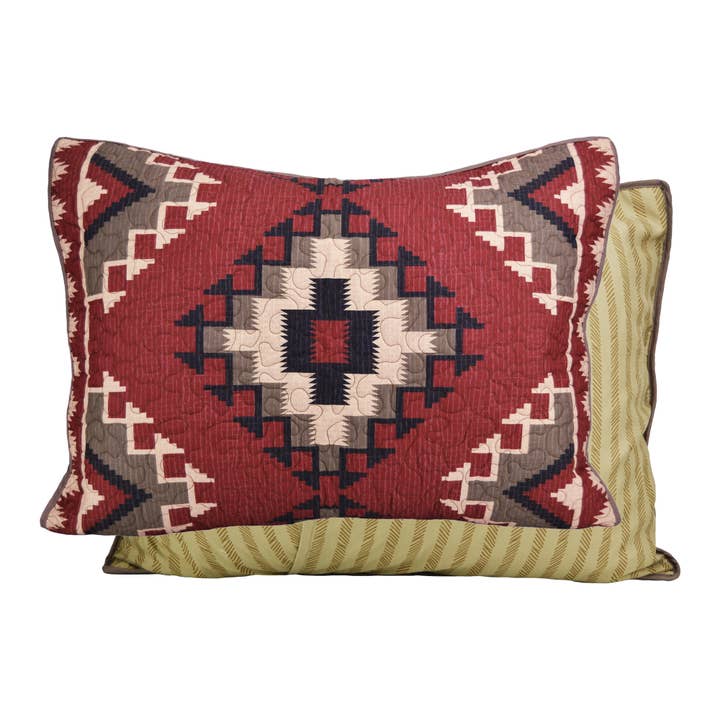 American Heritage Textiles - Wholesale Bedding Set - Donna Sharp Mojave Red 3PC Quilt Set
