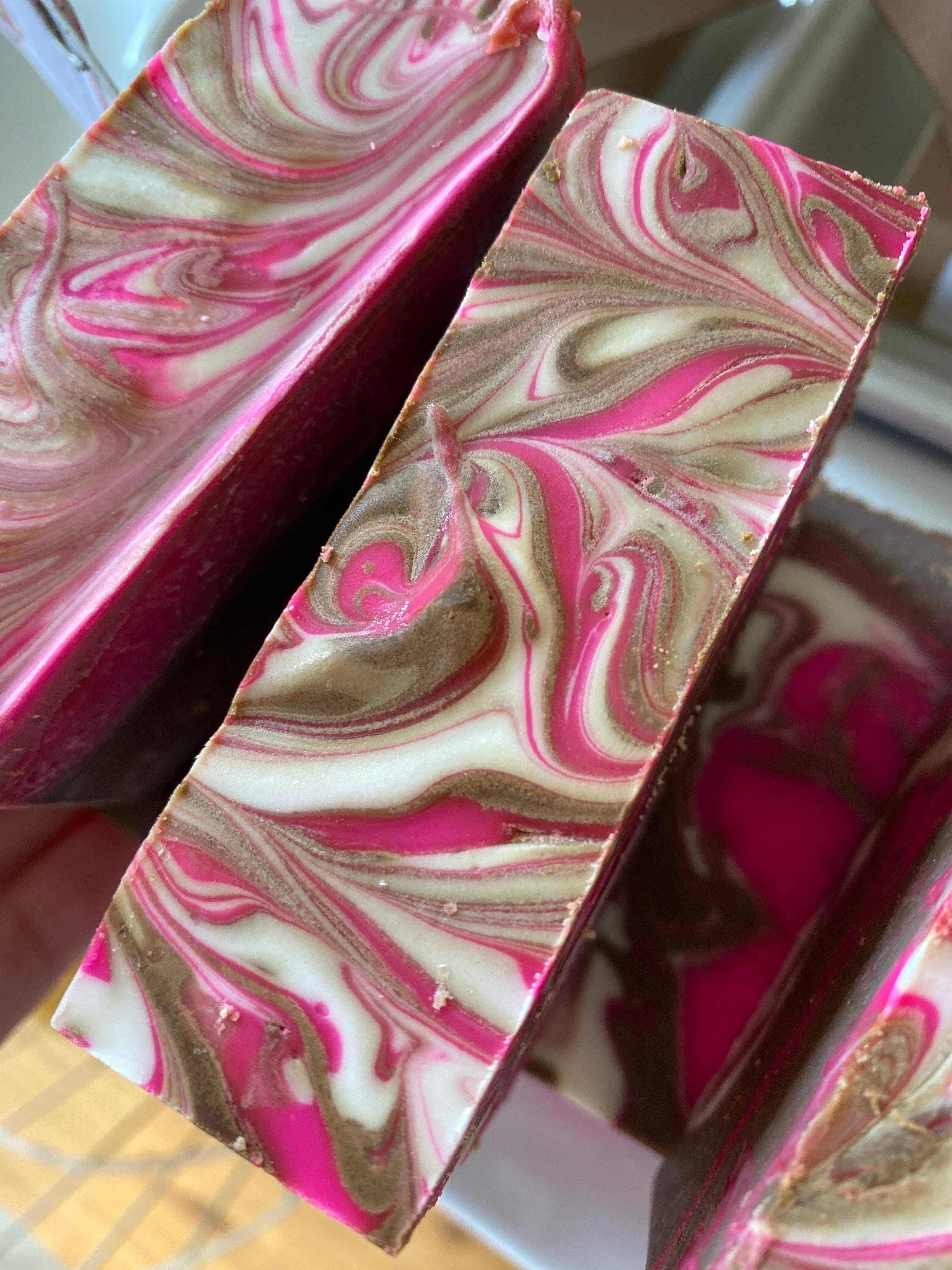 Colquitt Bath Co. – wholesale Tvål – Rosa sockertvål 5,5 oz1