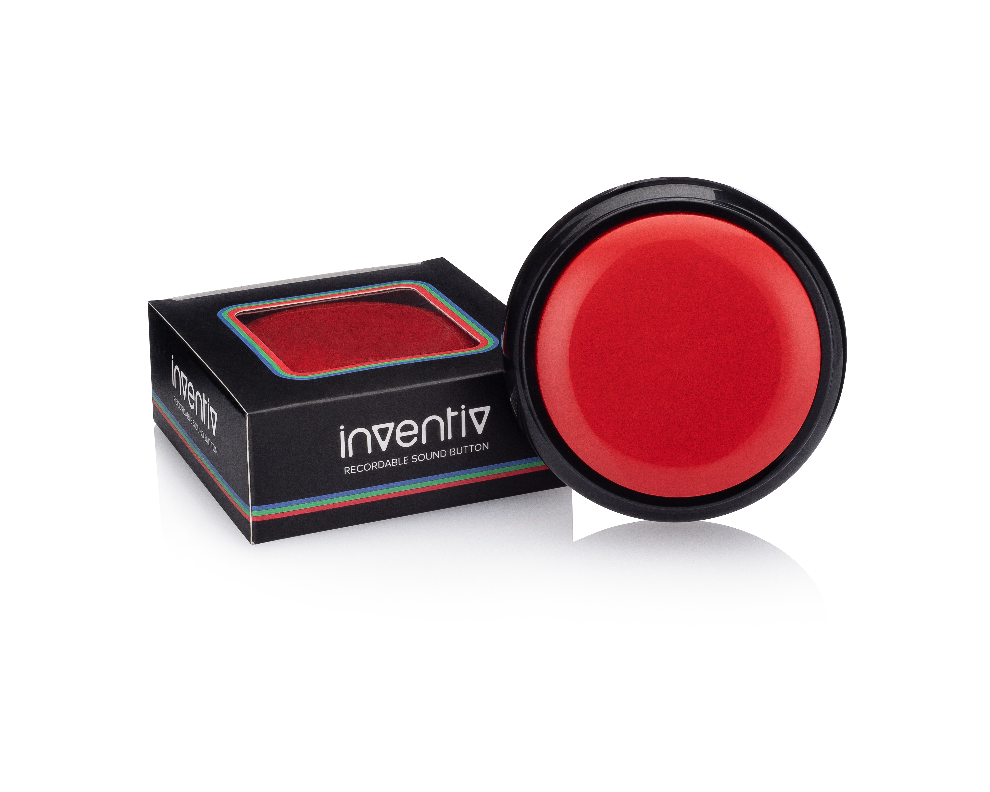 Inventiv - Wholesale Gag Gift/Novelty Gift - 30 Second Custom Recordable Talking Button4