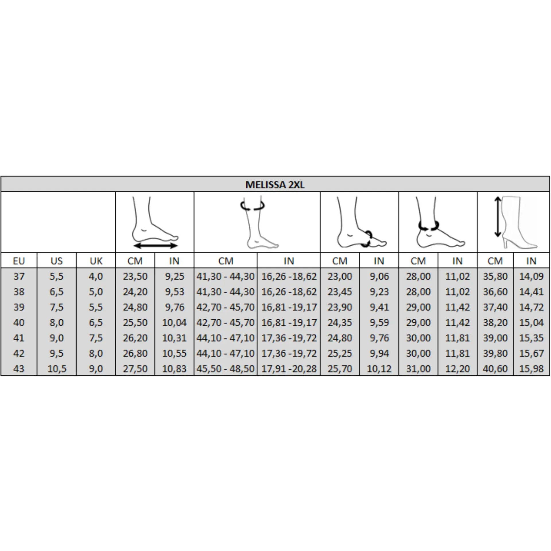 Gabylou - Wholesale Boots - Women's - Wide calf boots size 2XL - Model Melissa11