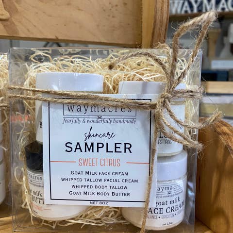 Skin Care Sampler for wholesale by Waymacres