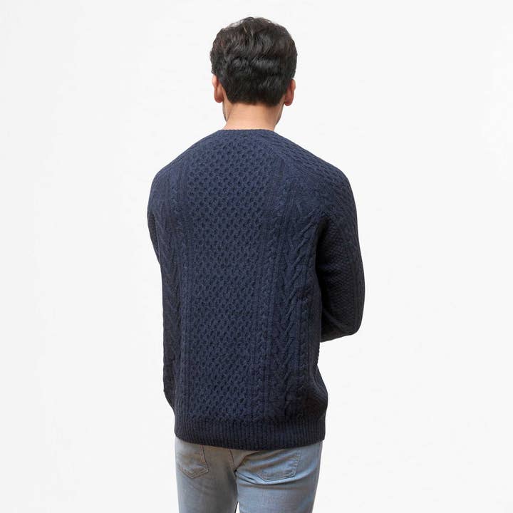 Oliver Charles - Wholesale Knit Sweater - Women's - 100% Yak Wool Cable Knit28