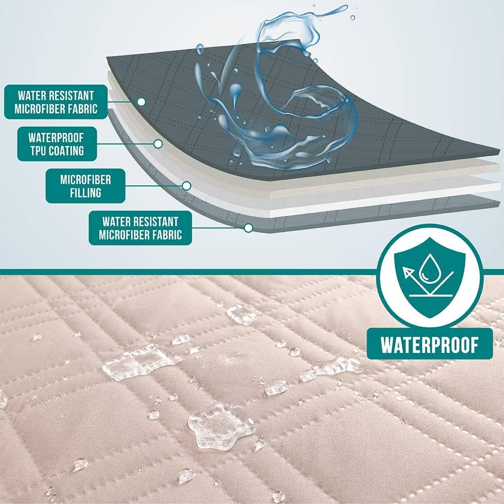 PetAmi - Vente Couverture – chat et chien - Housse de canapé imperméable pour animaux de compagnie3