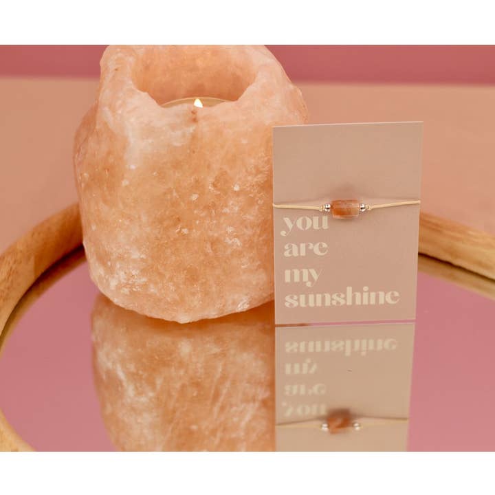 Bracelet MESSAGE - you are my sunshine for wholesale by UCHU REMINDERS