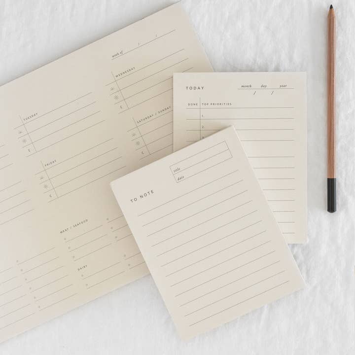 Ramona & Ruth - Wholesale Notepad - To Note Block Notepad1