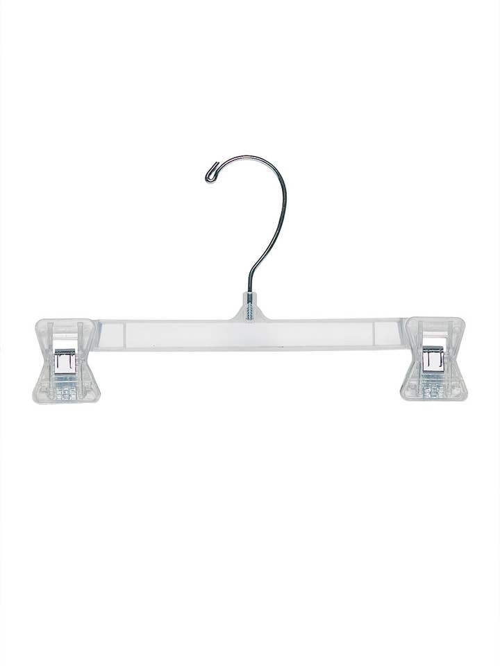 10" Break-Resistant Skirt And Pants Hangers - Case of 100 for wholesale by Store Supply Warehouse