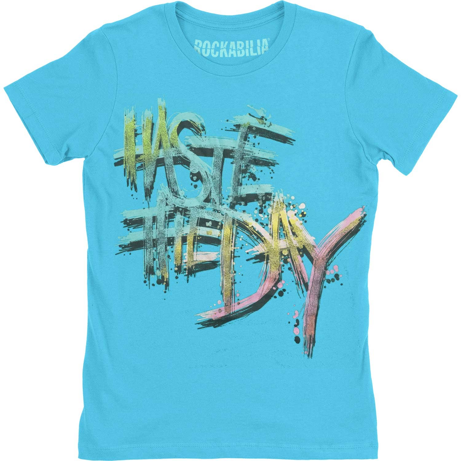 Rockabilia - Wholesale Screen Printed T-Shirt - Kids - Haste The Day Junior Top0