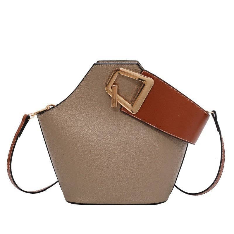 OceanusSwim – wholesale Shoulder bag – women's – Casual Minimalist Colorblock Shoulder Tote Bag2