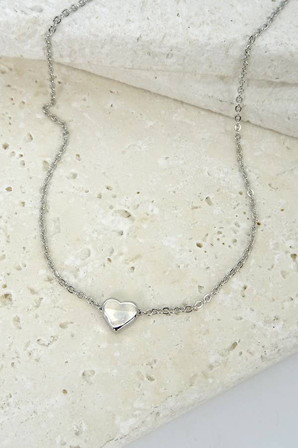 JOSSLYN by wall to wall - Wholesale Pendant/Charm Necklace - CLASSIC MINI HEART NECKLACE  | 47N15737-HEART1