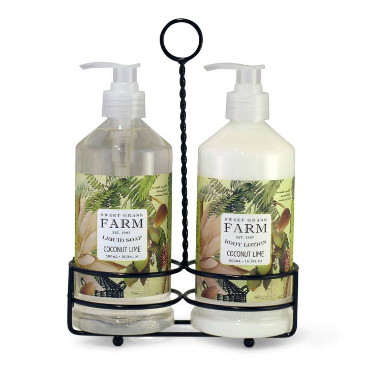 Meadow Body Lotion & Liquid Soap Caddy Set and other Purchase Wholesale roses and rust. Free Returns & Net 60 Terms on Faire trending on Faire.