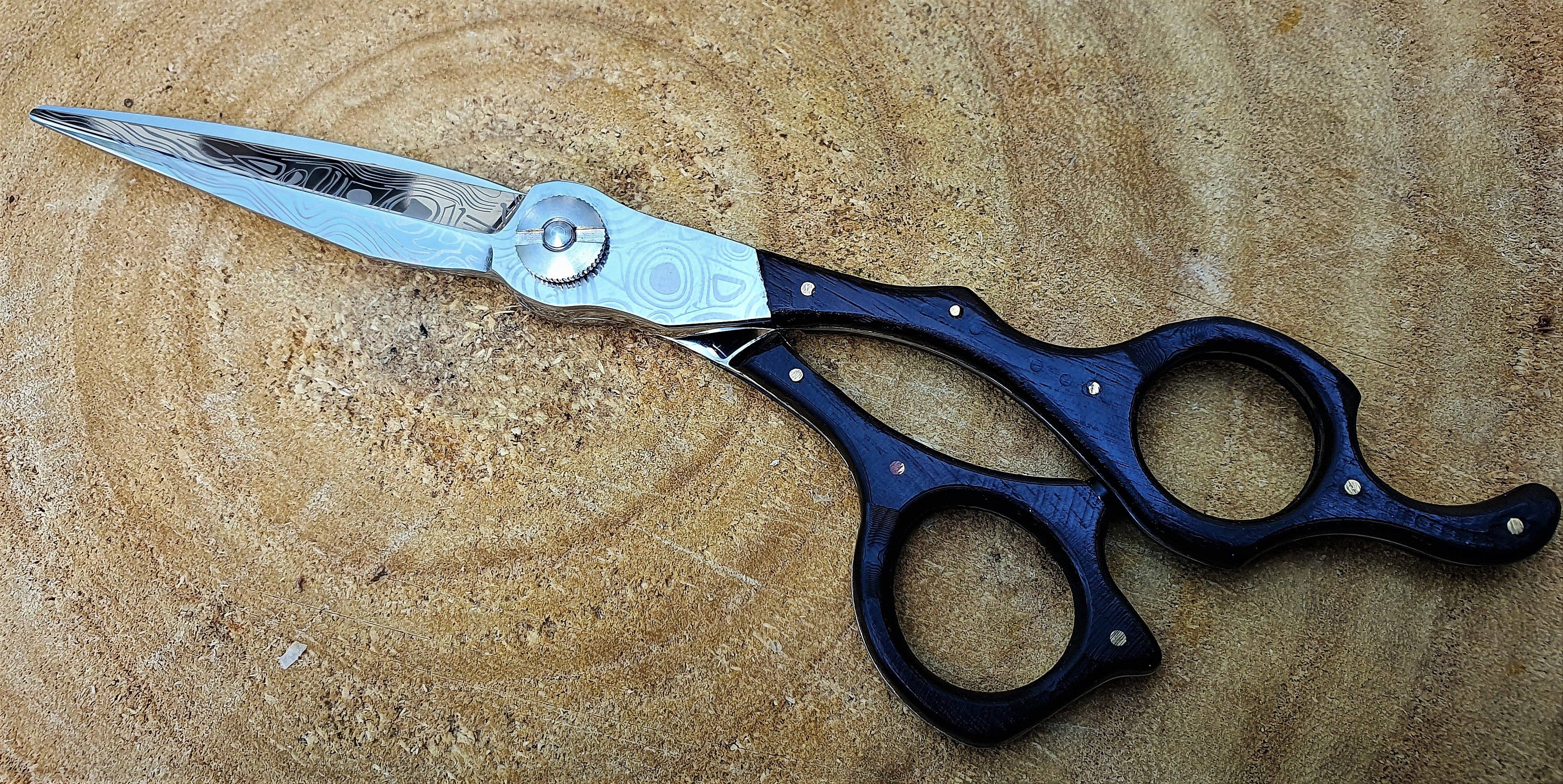 STERNSTEIGER – Großhandel Haarscheren – Sternsteiger Schwert-Haarschere in Vg-10 und Holzgriff2