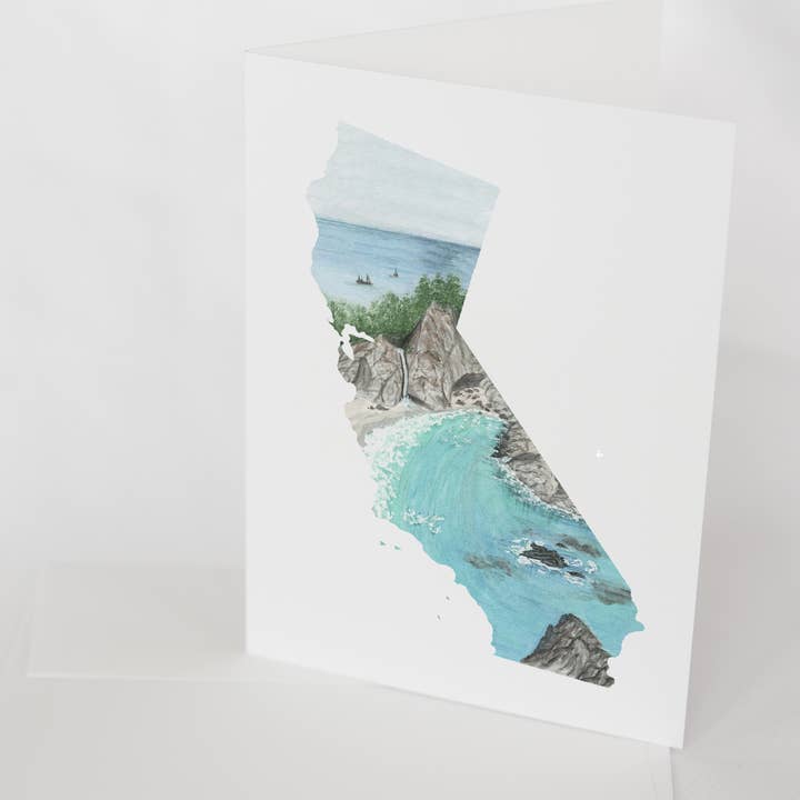 Biglietto d'auguri California per la vendita all'ingrosso da parte di Emilie Taylor