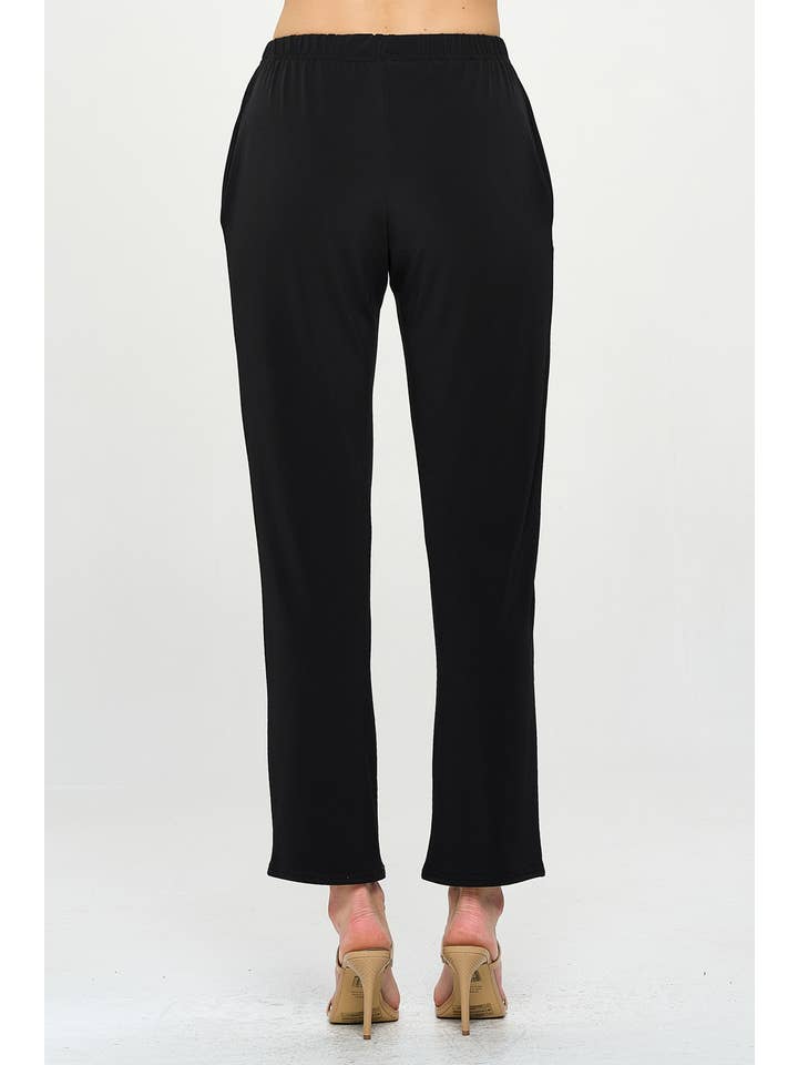 Black HIT Straight Pocket Trouser-5044HT-ARS1-K for wholesale on Faire3