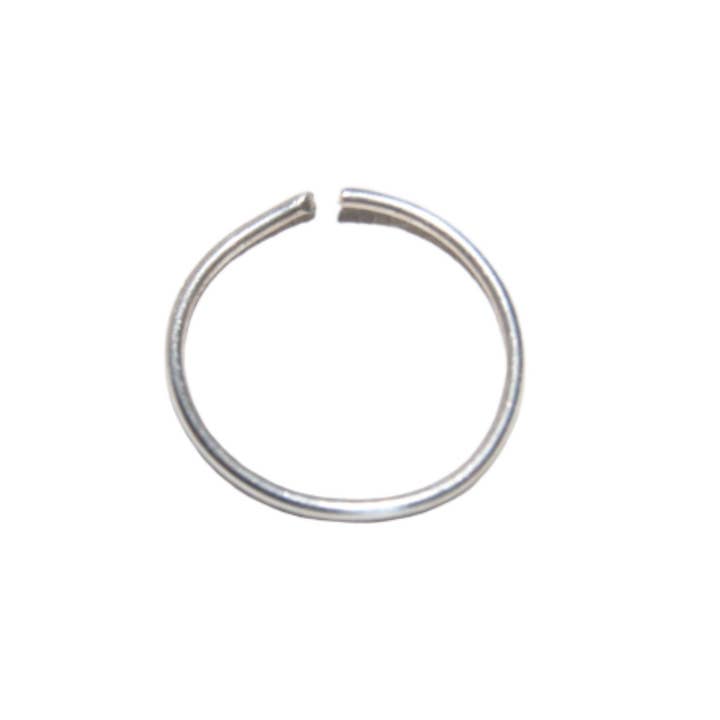 CALIFORNIA TOE RINGS - Wholesale Band/Stacked Ring - Toe Ring, Sterling Silver Toe Ring, 1mm , Adjustable Toe Ring, Plain Band, Minimalist, Toe Rings For Women