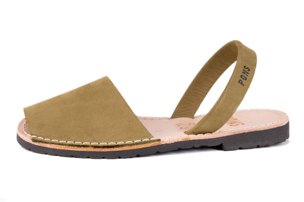 Pons - Wholesale Sandals - Women's - Pons Shoes - Shoes - Classic Women - Olive2