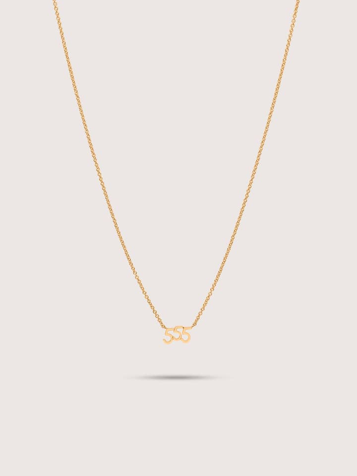 Angel Number Necklaces for wholesale by Whxte Atelier