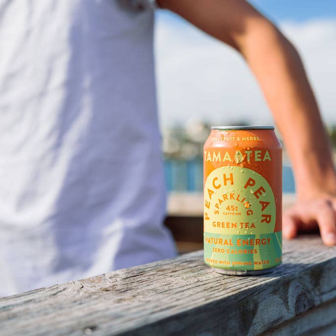 Tama Tea, LLC - Wholesale Sparkling Water - Peach Pear - Organic Sparkling Green Tea4