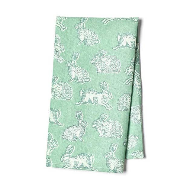 Speckled Rabbit Large Hand Towel for wholesale by Coton Colors