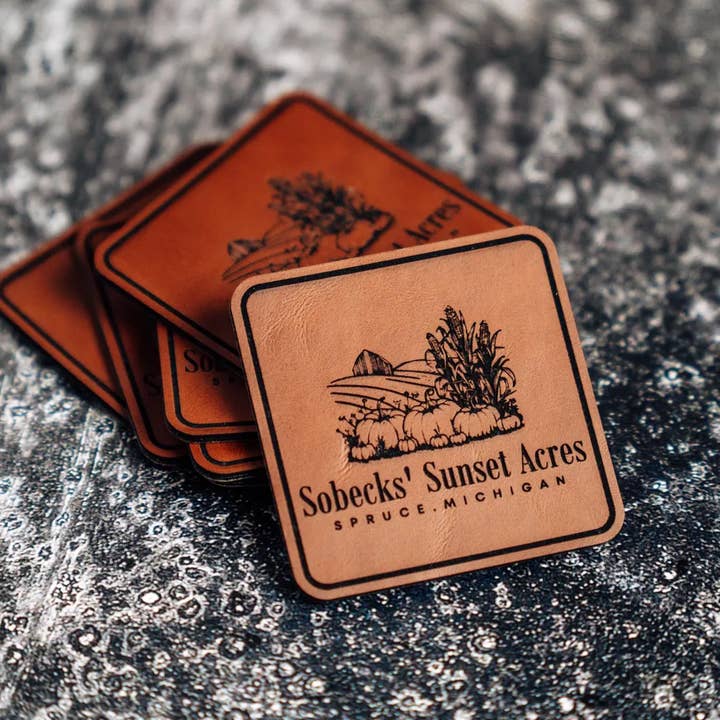 Dye and Pine - Wholesale Patch - Genuine Leather Patches, Adhesive Patch, Patches for Hats6