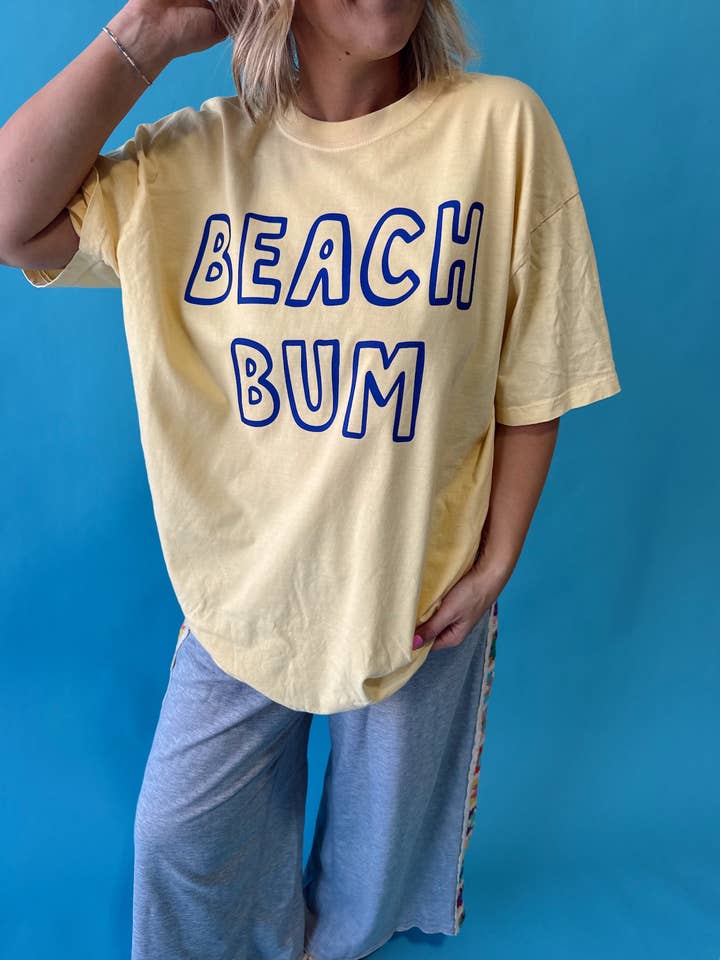 Beach Bum Tee for wholesale by Jules Co
